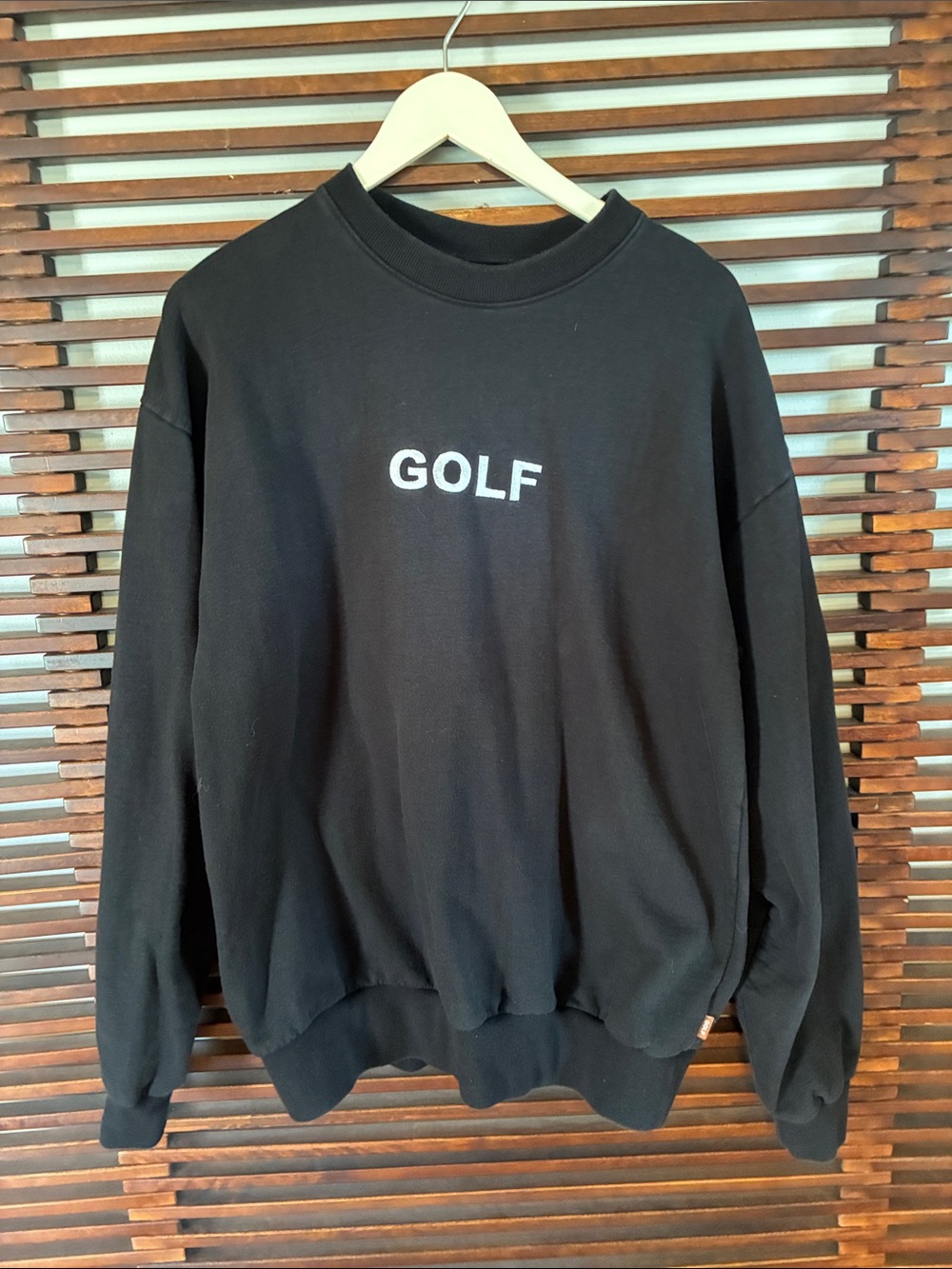 🎉NEW LISTING!💥GOLF Wang Black Men's Crewneck Sweatshirt